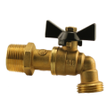 No Lead Brass Hose Bib, 3/4"