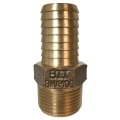 No Lead Brass Male Adapter, 1.5" MPT x 1.5" Barb