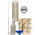 pH Neutralizer (Acid Neutralizing) System with 9" X 48" Tank & In/Out Utility Head